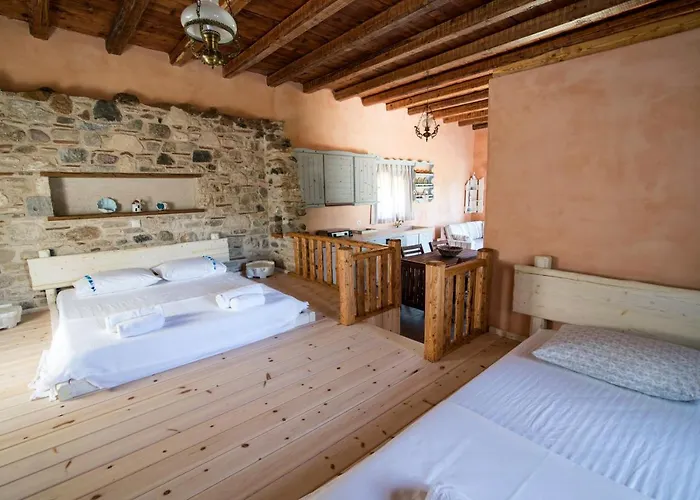 Chaihoutes Stone House And Into Olive Farm In Zia