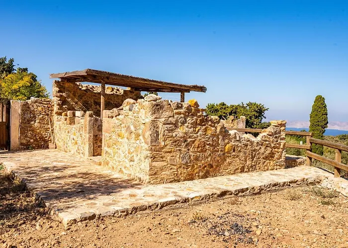 Chaihoutes Stone House And Into Olive Farm In Zia