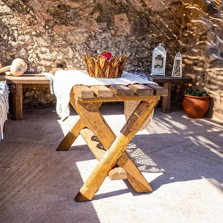 Chaihoutes Stone House Into Olive Farm In Zia *