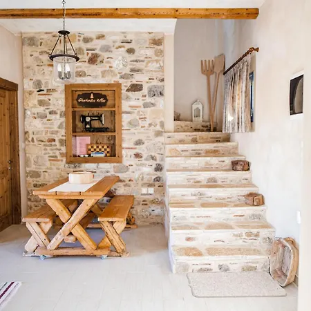 Chaihoutes Stone House And Into Olive Farm In Zia ファームステイ Agios Dimitrios (Kos)