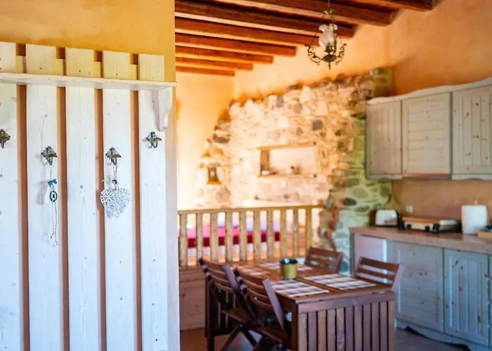 팜스테이 Chaihoutes Stone House And Into Olive Farm In Zia Agios Dimitrios (Kos)