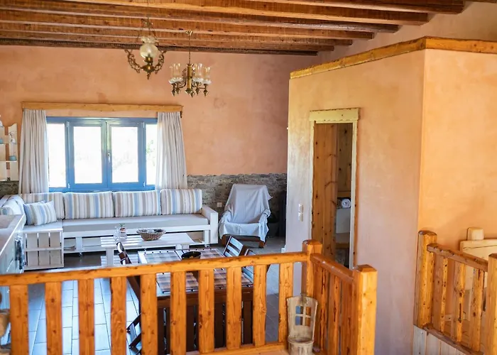 팜스테이 Chaihoutes Stone House And Into Olive Farm In Zia *