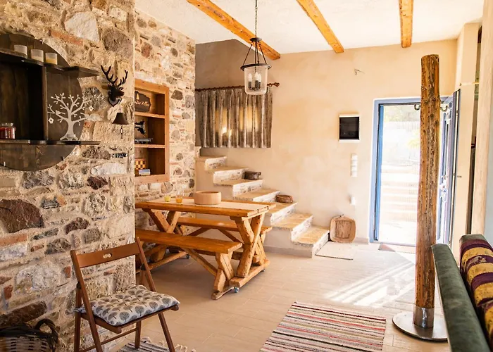 Chaihoutes Stone House And Into Olive Farm In Zia 팜스테이 Agios Dimitrios (Kos)