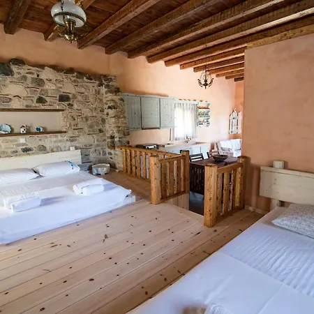 Chaihoutes Stone House Into Olive Farm In Zia