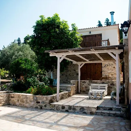 Chaihoutes Stone House Into Olive Farm In Zia