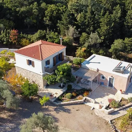 Chaihoutes Stone House Into Olive Farm In Zia Farm stay *