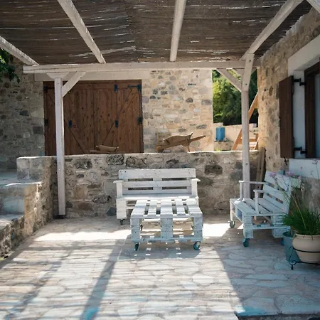 Chaihoutes Stone House Into Olive Farm In Zia
