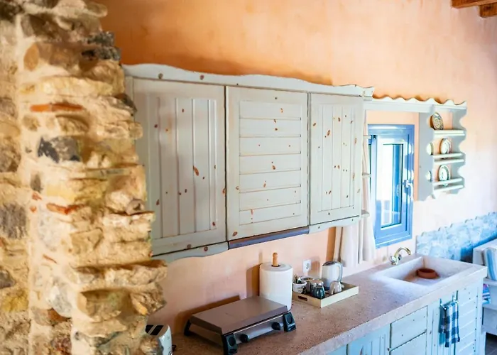 Chaihoutes Stone House And Into Olive Farm In Zia