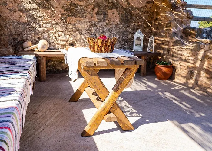 Chaihoutes Stone House And Into Olive Farm In Zia *